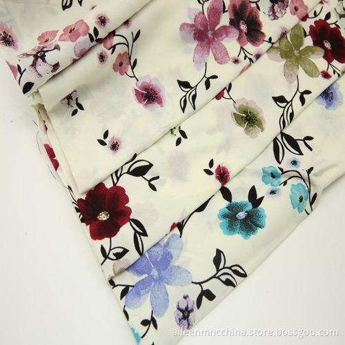 Recycled rayon spun viscose printing